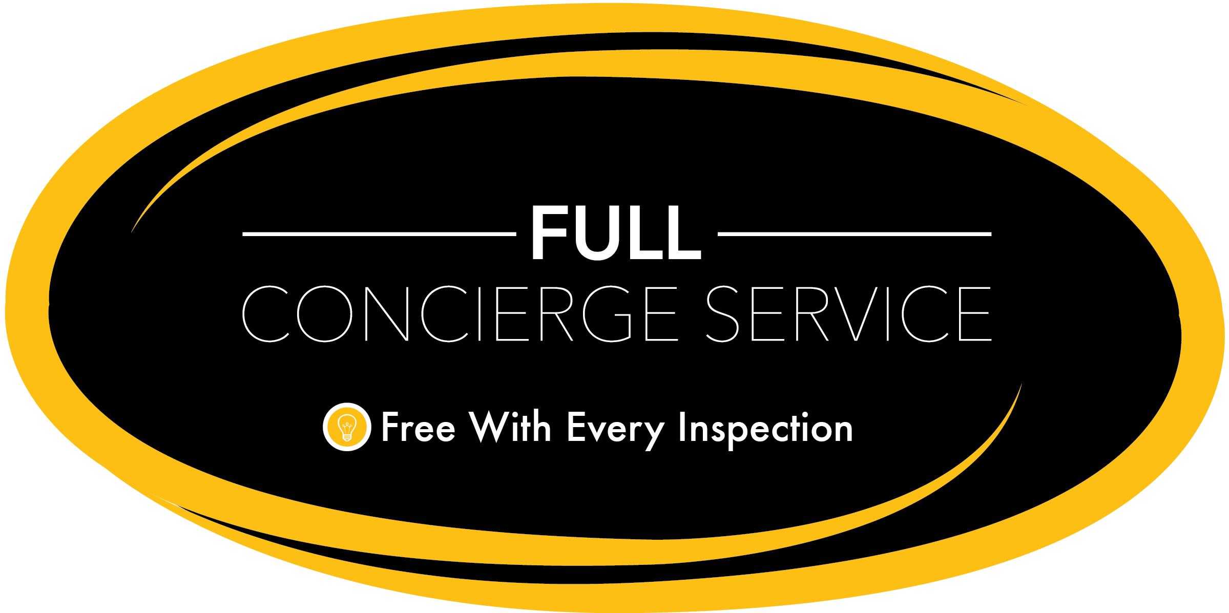 Full concierge service included with every inspection